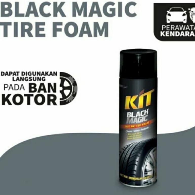 Premium Kit Black Magic Tier Foam / Semir Ban Mobil / Motor Busa - 400Ml