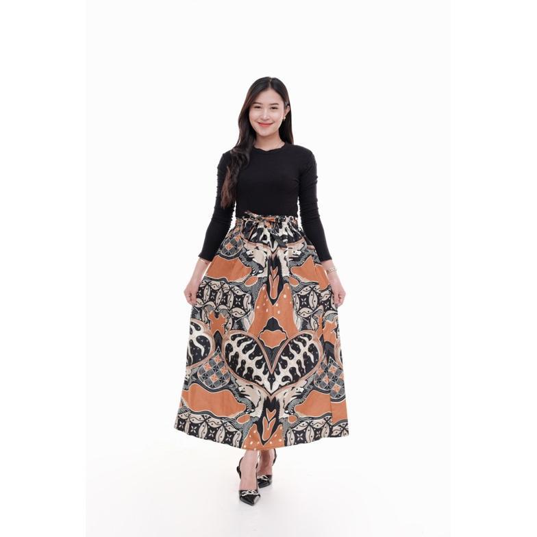 BEST DEALS ROK BATIK PANJANG DEWASA ROK PAYUNG WANITA KLOK MOTIF TERBARU