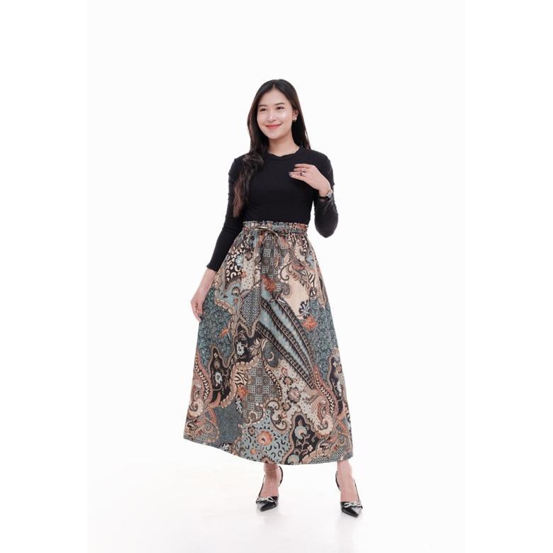 CUCI GUDANG ROK BATIK PANJANG DEWASA ROK PAYUNG WANITA KLOK MOTIF TERBARU