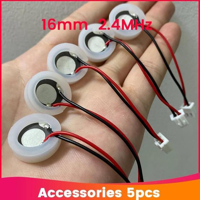 5pcs 16mm 2.4Mhz Ultrasonic Mist Maker Fogger Atomizing Transducer