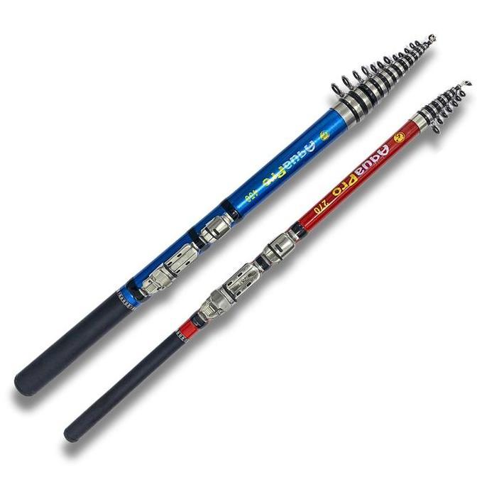 Langsungdapat- Joran Tegek Kolong Joran Tegek Telescopic Uk.180-450 Carbon Fiber Composite Action Me