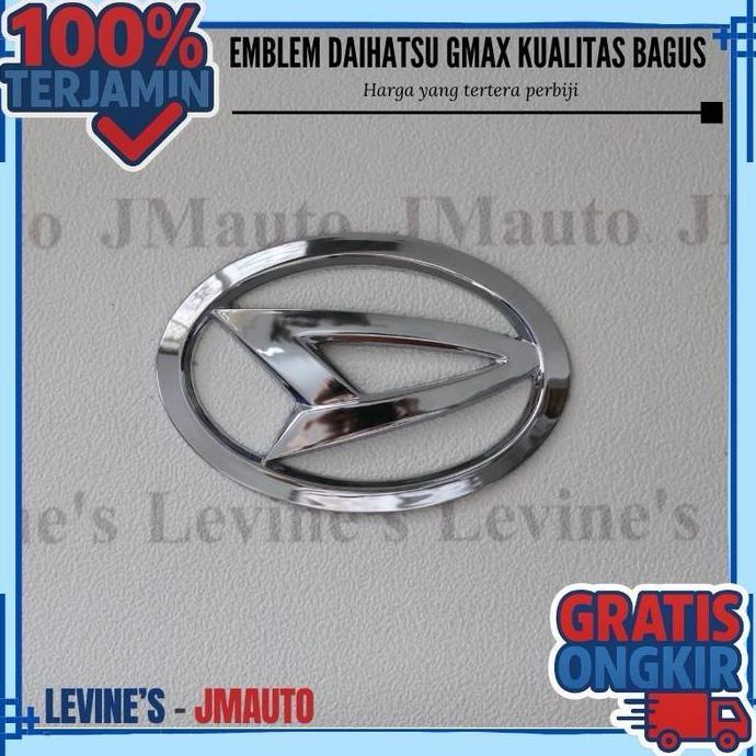Promo emblem logo daihatsu gran max kualitas bagus / emblem depan belakang daihatsu grand max / logo