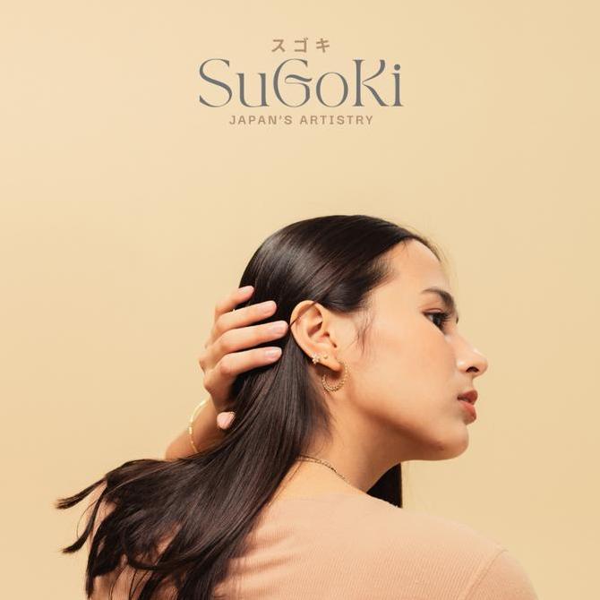 Gasajasii- SugokiK-23 Jewelry Kalung Mickey Mouse Perempuan Anti Karat Titanium Berlian Perhiasan An