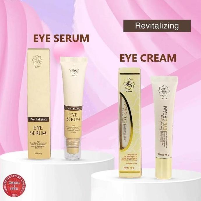 mafiahcell8 - viva eye cream  revitalizing / eye serum 15g -krim mata viva
