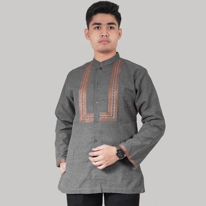 Baju koko preview by itang yunasz / koko preview lengan panjang