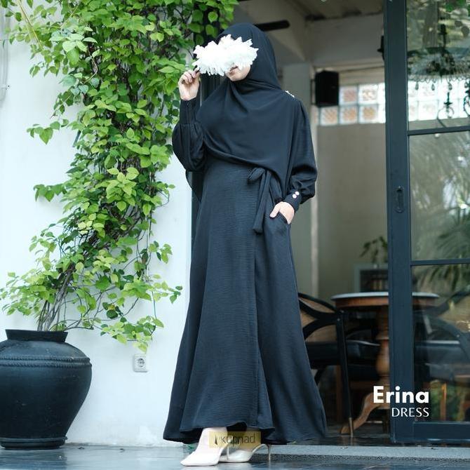 KUPNAD Gamis Premium Polos - Erina Dress