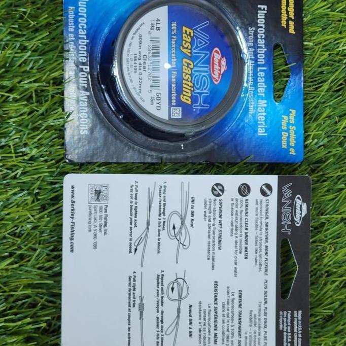 Langsungdapat- Leader Berkley Vanish 100% Fluorocarbon