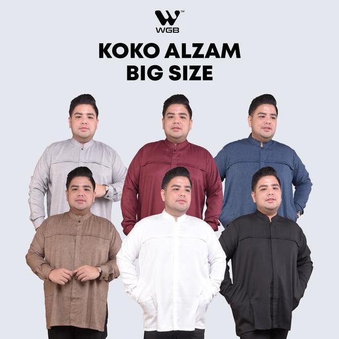 WGB Koko Panjang Alzam Pria Big Size Ukuran Jumbo XXL - Smart Comfort