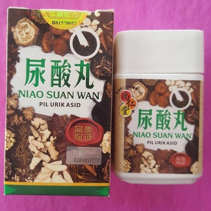 Whynottx- Niao Suan Wan Pil Urik Asid/Niao Suan Wan Kotak Segi 4 (40Kapsul)