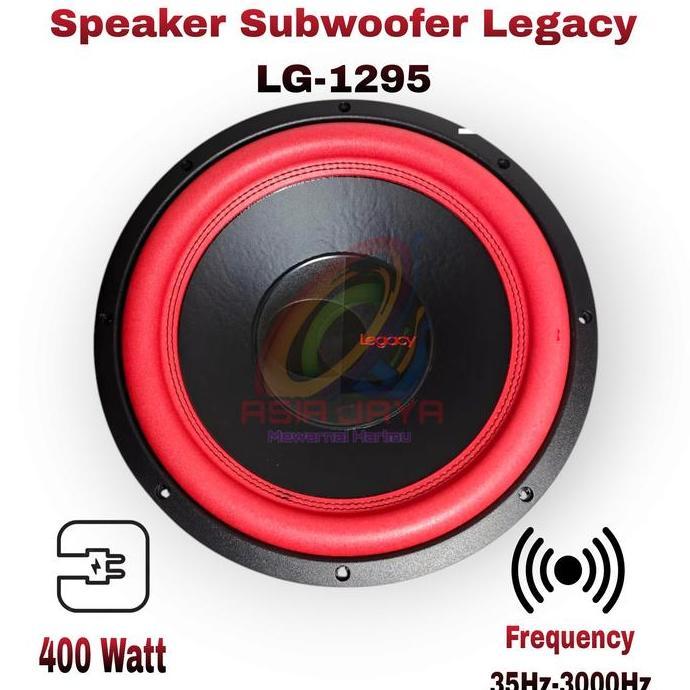 Speaker Subwoofer LEGACY 12" LG12952 / LG 1295 / LG1295  Subwoofer Mobil 12 Inch terlaris