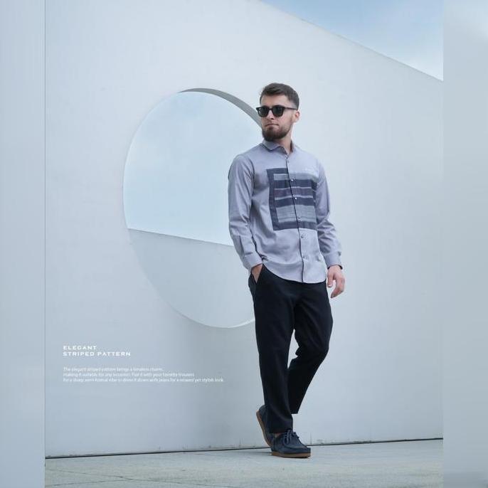 SAMASE U0 Kemeja Koko Nirwana Lengan Panjang