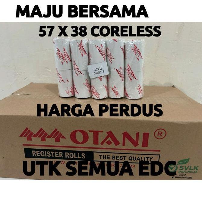 Lansungkirim- Thermal Paper Roll 57X38 Merk Otani Harga Perdus
