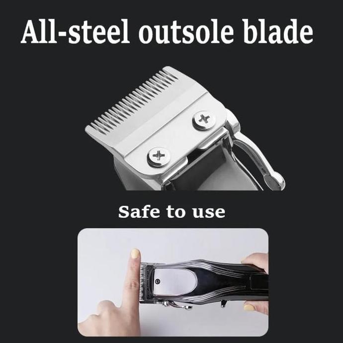 Kemei Km-2619 Hair Cliper Display Lcd Hair Clipper Elektrik