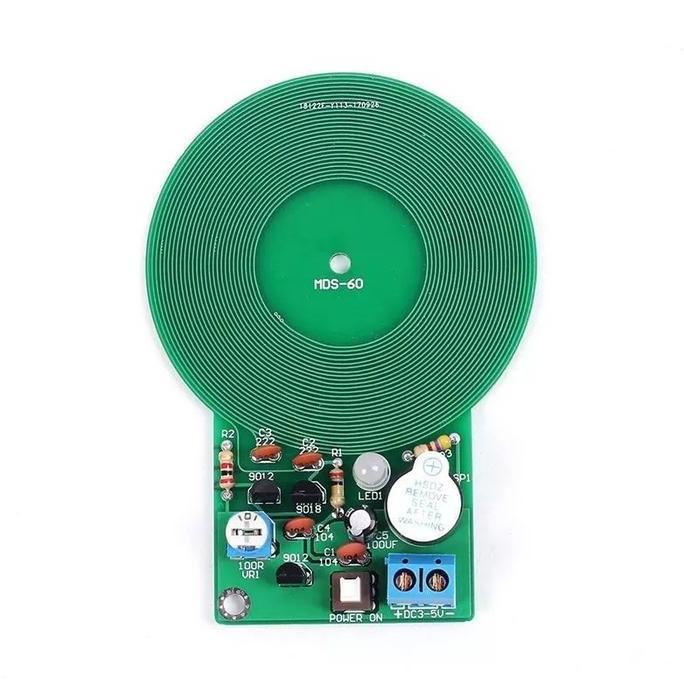 Amanbanget- Diy Kit Metal Detector Detektor Logam Sensor Deteksi Besi Induksi