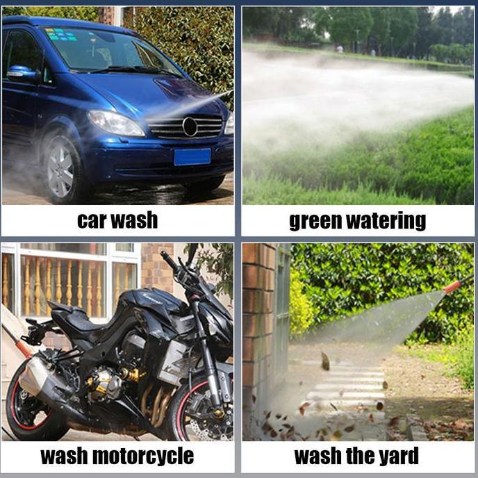 Promo Qme- Alat Cuci Mobil Mesin Cuci Motor Tekanan Tinggi Jet Cleaner Mesin Semprotan Cuci Mobil Ca