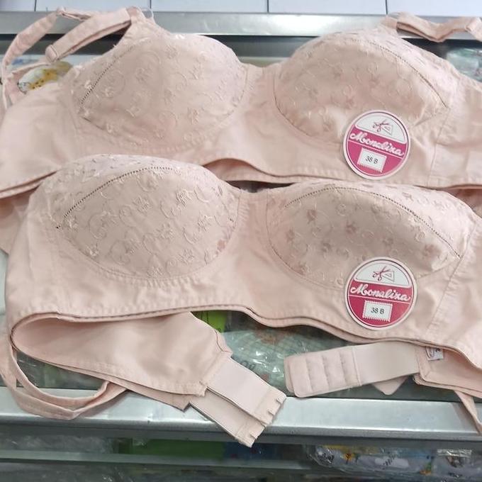 Yuksist- Bh Bra Monalisa Katun Asli Bh Bra Monaliza Katun Ukuran 32 - 40 Cup A - B