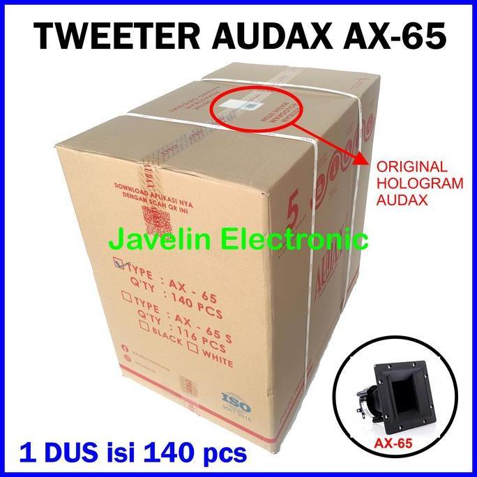 Grosir 1 dus Tweeter Audax Ax 65 / Speaker Audax AX65 terlaris