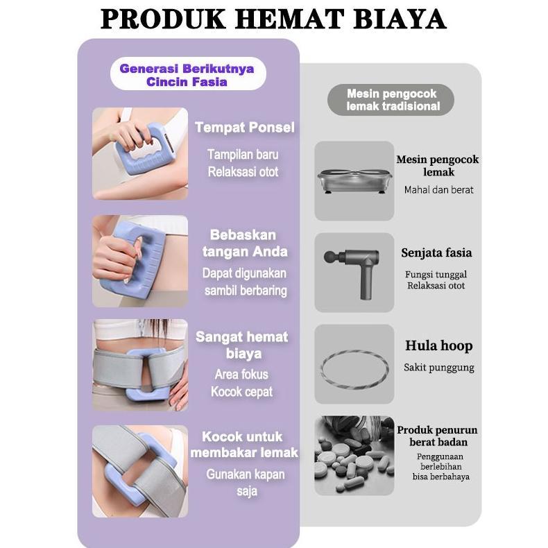 BEST SELLER GOBOOX ALAT PIJAT ELEKTRIK MULTIFUNGSI PORTABLE MASSAGE RING BELT ALAT PIJAT PERUT SABUK