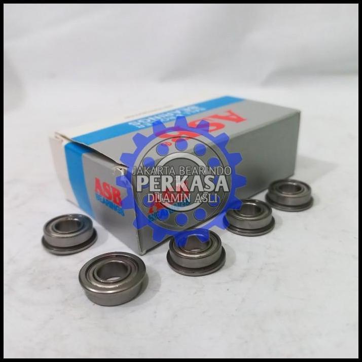 GRATIS ONGKIR BEARING F687ZZ / F 687 ZZ FLANGE KUPING TUTUP BESI ASB