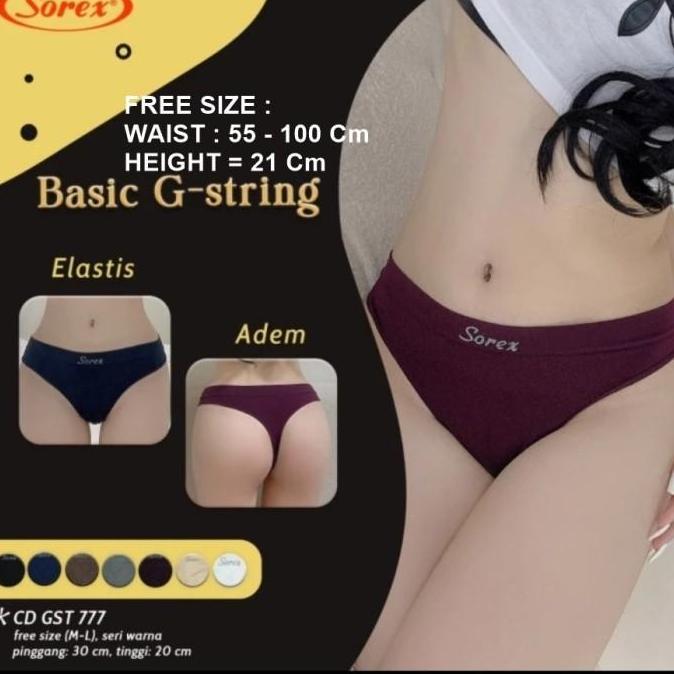 CD 777 Celana Dalam G String Panties Lingerie Sorex