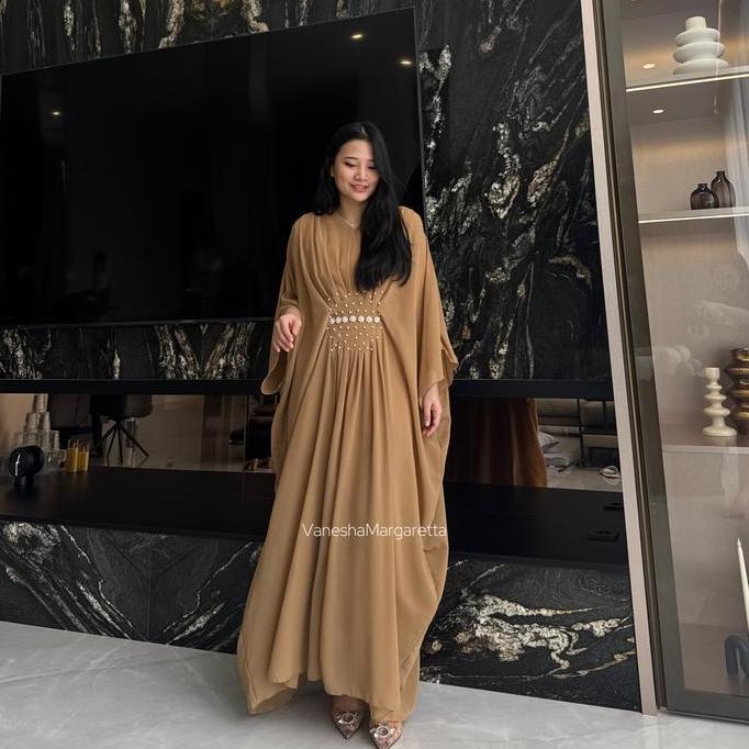 [VM] - READY STOCK - 833 Kaftan Ceruty / Dress Mute Muslim Lebaran 2024 833# Mydress_collection Muti