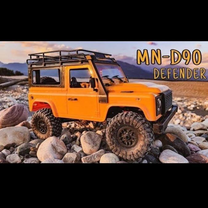 Lansungkirim- Rc Car Adventure Offroad Mn90 D90 Mn Defender Scale 1.12 Rtr 2.4Ghz Mobil  Remot Contr