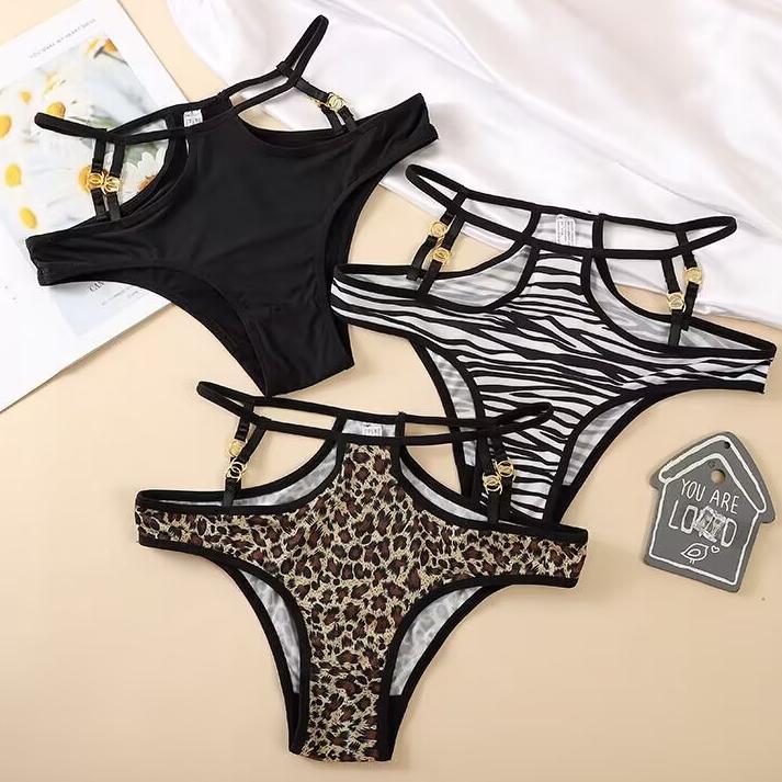 Celana Dalam Wanita Leopard G String Big Size 258