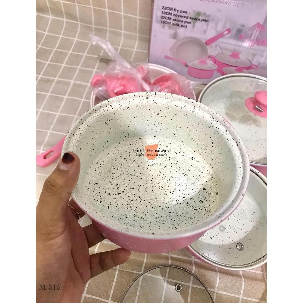 DISKON PANCI WAJAN SET COOKWARE 13 PCS AKI STAINLESS STEEL