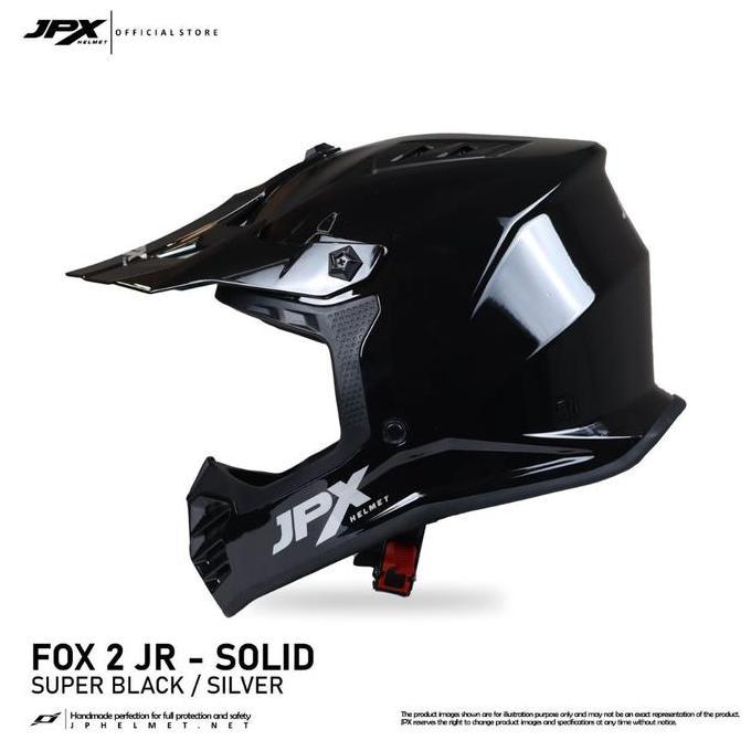 Promo Helm JPX - Fox2 JR - Solid - Cross Full Face Diskon