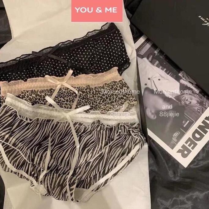 Celana Dalam Wanita Motif Zebra Leopard Polkadot