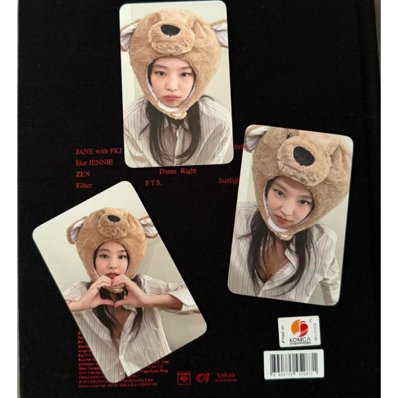 [GRY] Jennie ruby album POB pc photocard FS withmuu