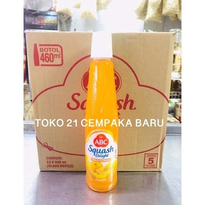 Sirup ABC Squash Delht Rasa Jeruk Florida 1 KARTON isi 12 BOTOL Syrup Sirup ABC Jeruk Murah Promo