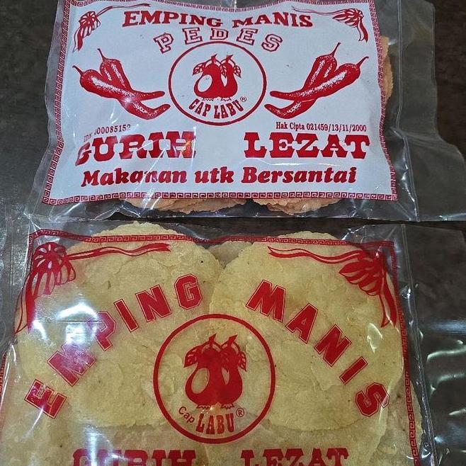 Emping Manis Kokiku Labuan Emping Besar Manis