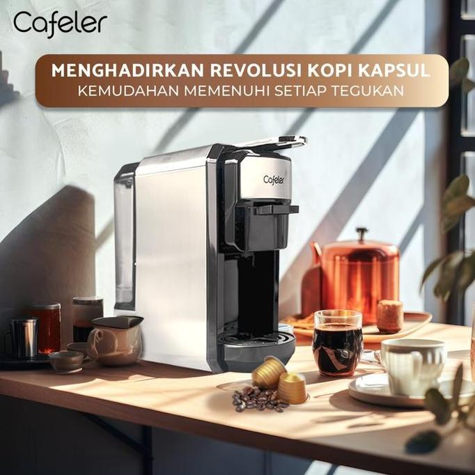 Grosir Cafeler Mesin Kopi Multi Kapsul 3In1 / Capsule Coffee Maker 19Bar