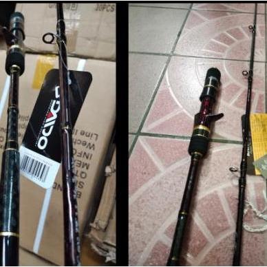 Joran Daido Kraken Jigging Carbon Solid 602 180cm Overhead Alat Pancing Kuat