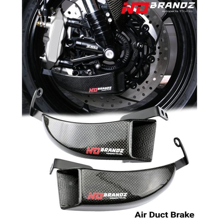 Air Duct Scoop Pendingin Kaliper Carbon Zx25 Zx4 R6 R1 Zx6 Zx636 Zx10 Original Dan Terpercaya