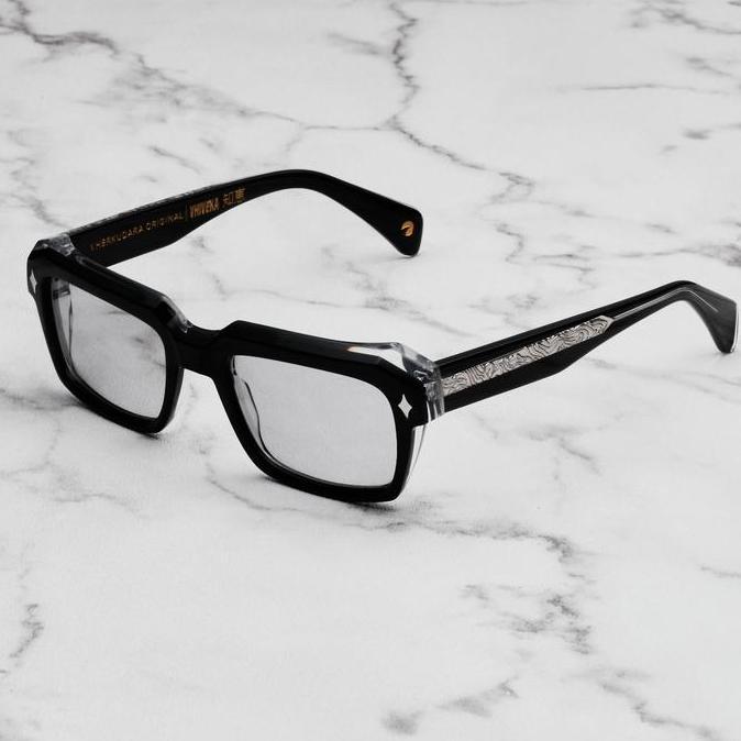 VHERKUDARA - VHIVEKA CRYSTAL CLEAR Frame Kacamata Fashion Original