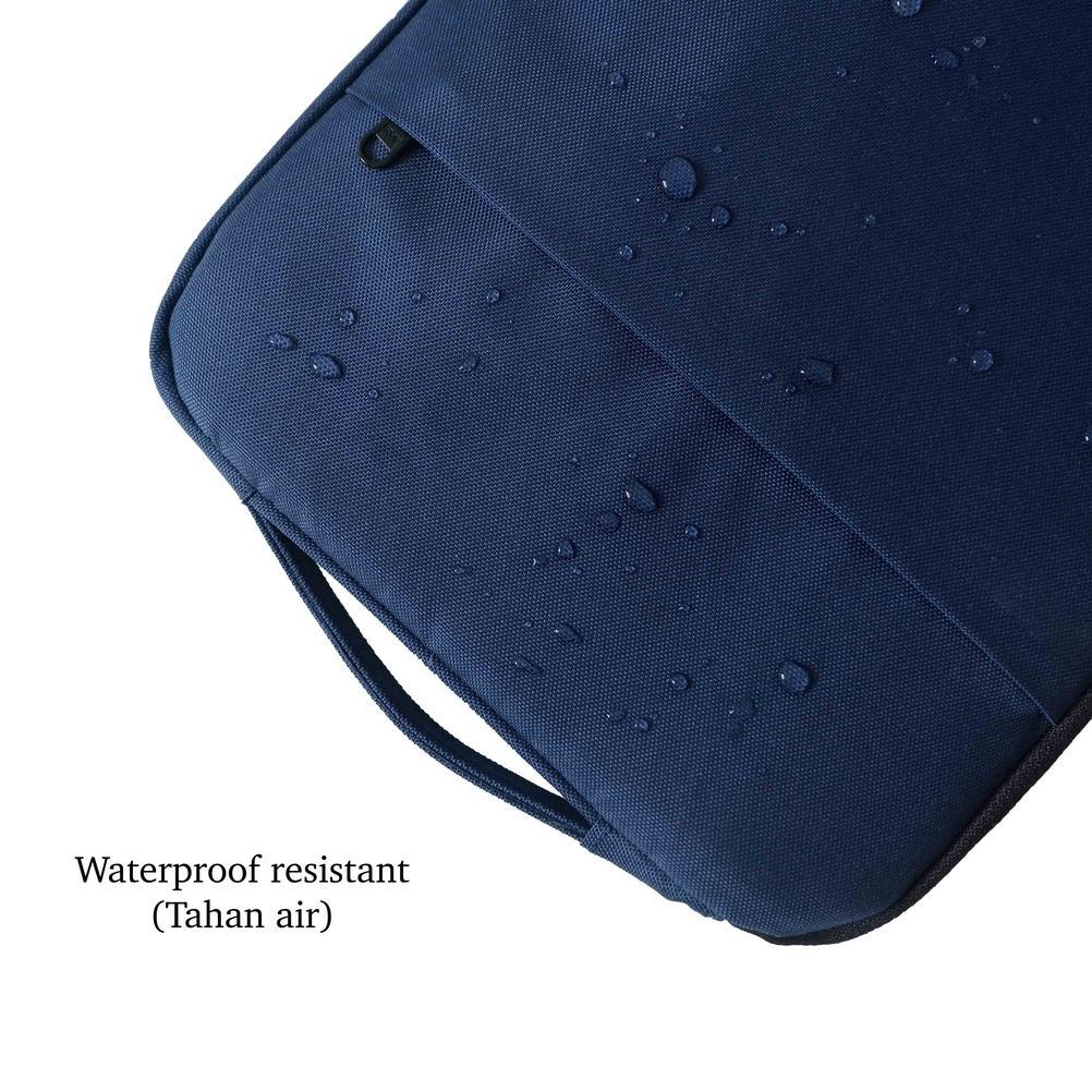 CUCI GUDANG TAS LAPTOP CLUTCH HANDLE Jinjing TAHAN ANTI AIR WATERPROOF WATER RESISTANT Laptop Bag / 