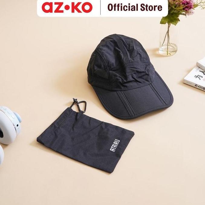 ATARU TOPI BASEBALL LIPAT - HITAM