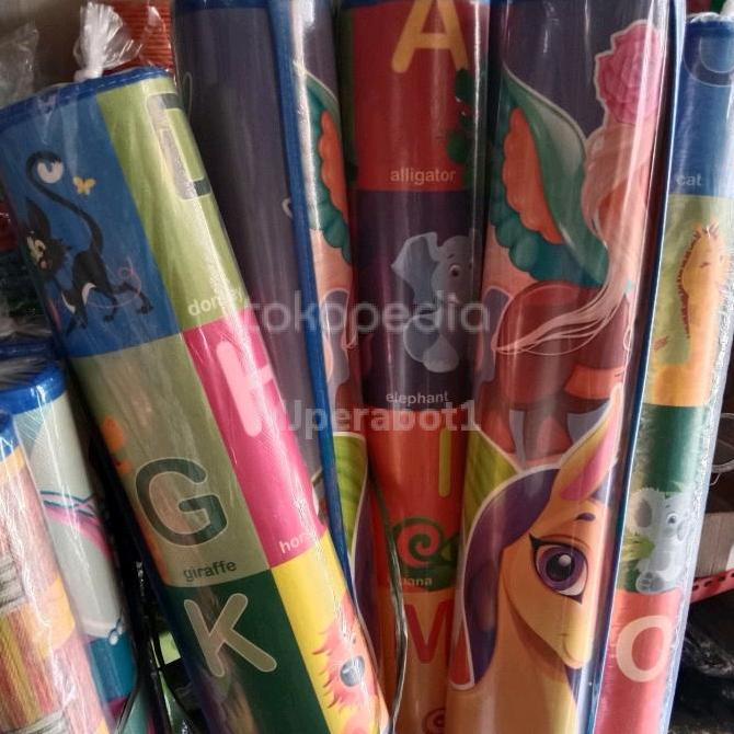 // KARPET LANTAI MOTIF/ KARPET KARAKTER/ TIKAR SPON PLASTIK *