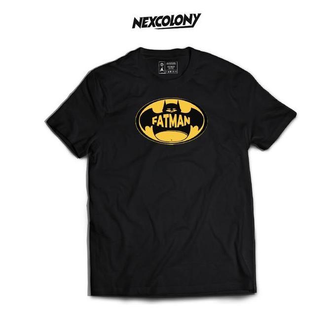 Kaos Hitam Fatman - Nexcolony Official