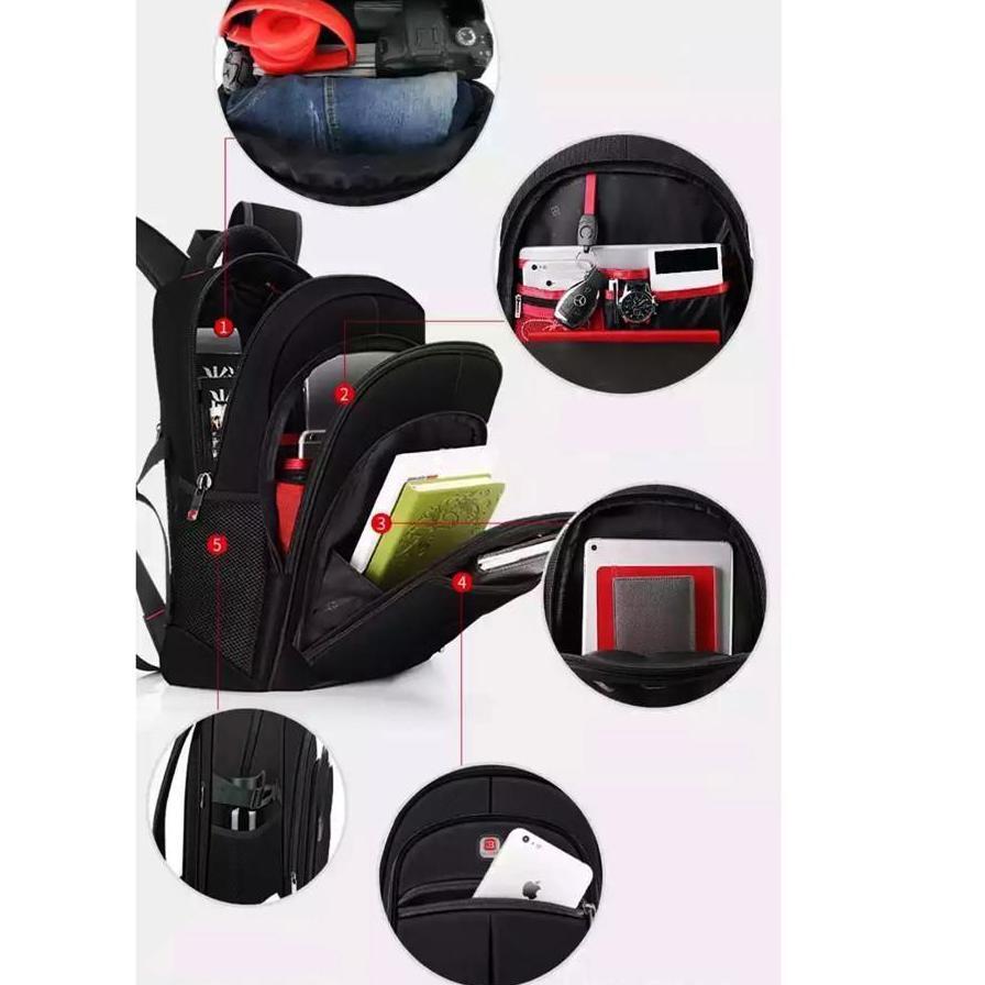 PROMO TERBARU POWER Tas Pria Ransel Laptop PL Power Original Import Dual USB Portable Tas Laptop Pri