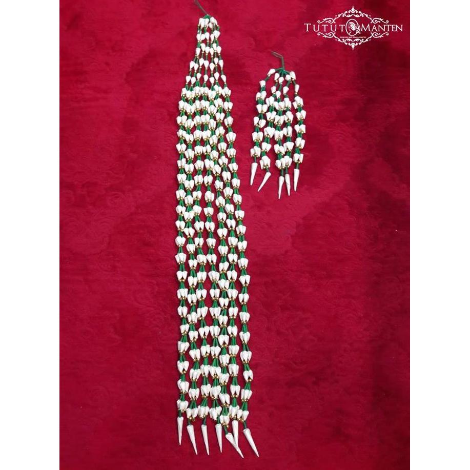 AKSESORIS PENGANTIN / RONCE MELATI SUNDA PAREL / RONCE MELATI JURAI