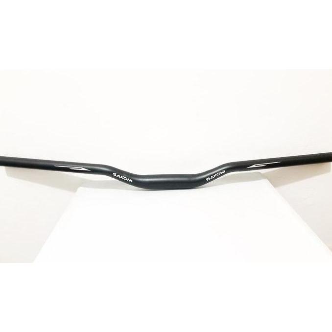 HANDLEBAR STANG SEPEDA GUNUNG MTB SAKONI PANJANG 73CM ALLOY HITAM