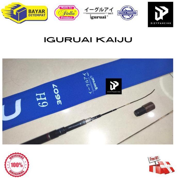 Joran Pancing Tegek Iguruai Kaiju 6H 360 450 540 7 section action hard