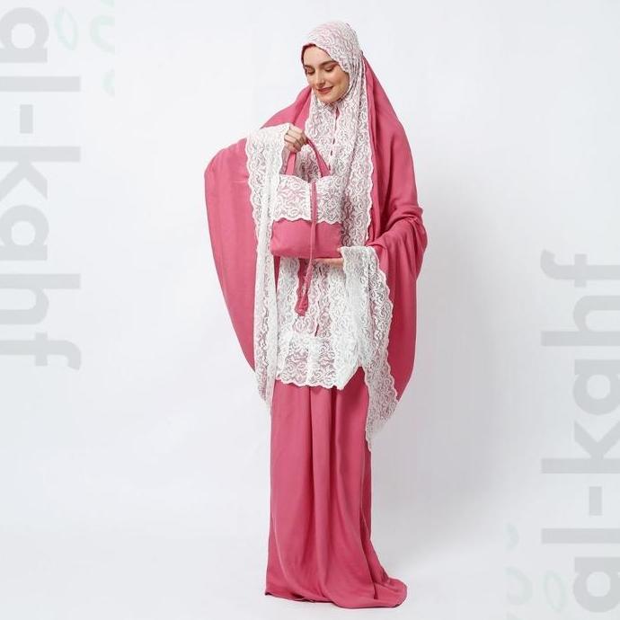 Mukena Traveling Dewasa 2in1 AlKahf model dubai