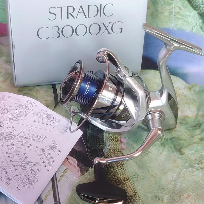 REEL PANCING SHIMANO STRADIC FM C3000 C3000HG C3000XG SERI 2023