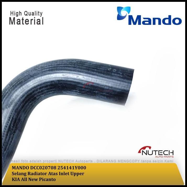 TERMURAH SELANG RADIATOR ATAS INLET UPPER KIA ALL NEW PICANTO ASLI ORI MANDO 