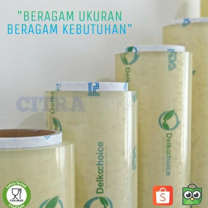 PLASTIK WRAPING MAKANAN - FOOD WRAPPING GREEN 35CM X 500M