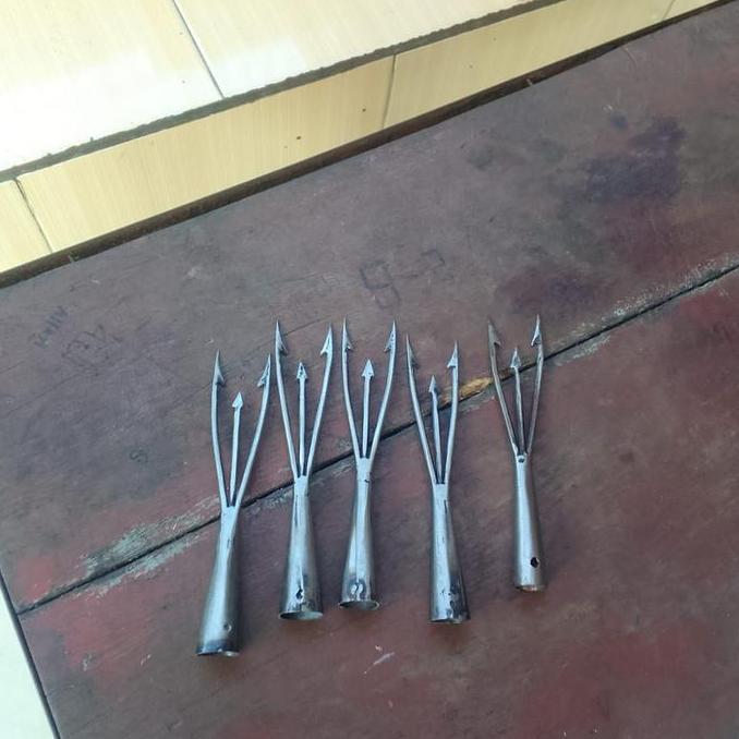 Tombak ikan mata 3 & 4 panjang -+12-15 cm